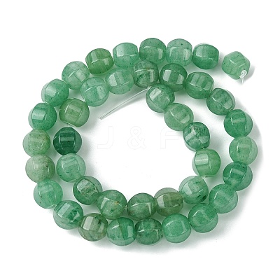 Natural Green Aventurine Beads Strands G-H023-A13-01-1
