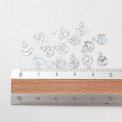Ornament Accessories Plastic Paillette/Sequins Beads PVC-E001-13-LS02-1