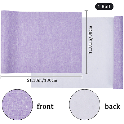 DIY Imitation Linen Fabric DIY-WH0349-139J-1