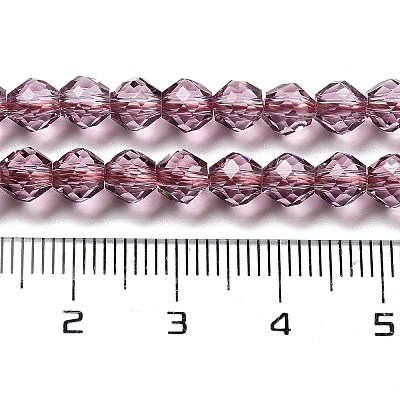 Transparent Glass Beads Strands GLAA-A014-03K-1