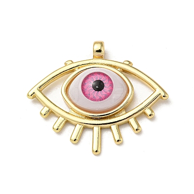 Real 18K Gold Plated Brass Pendants KK-L209-004G-03-1