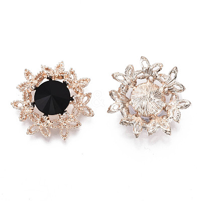 Resin Rhinestone Cabochons RB-S066-21RG-1