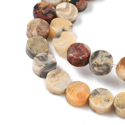 Natural Crazy Agate Beads Strands G-M454-B10-1