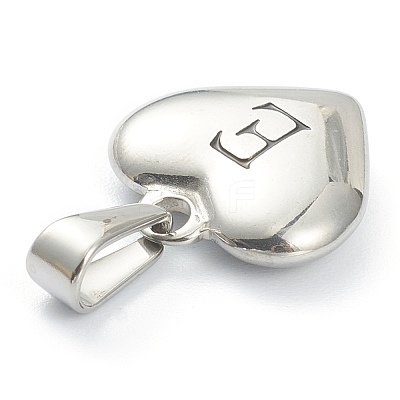 304 Stainless Steel Pendants STAS-P278-01E-P-1