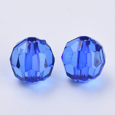 Transparent Acrylic Beads TACR-Q257-22mm-V44-1