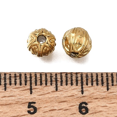 304 Stainless Steel Beads STAS-L315-062D-G-1