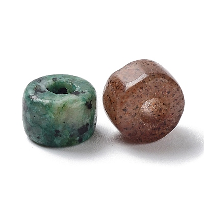 Natural & Synthetic Mixed Gemstone Beads X-G-P257-08-1