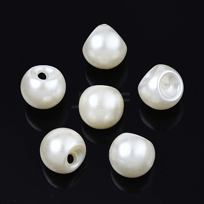 Acrylic Imitation Pearl Charms X-OACR-N134-002A-01-1