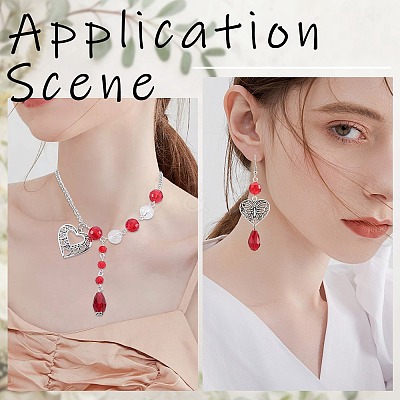 90Pcs 15 Style Tibetan Style Alloy Pendants TIBEP-SC0002-55-1