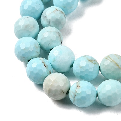 Natural Magnesite Beads Strands G-P598-E-10mm-01-1