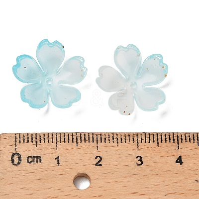 Acrylic Bead Caps OACR-H056-01E-1