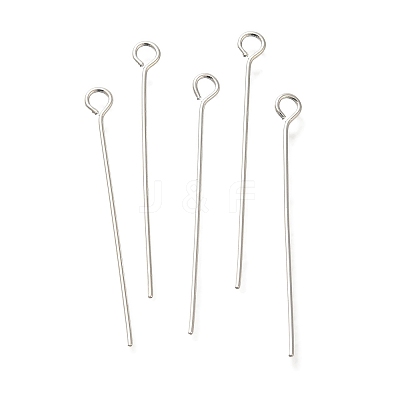 Brass Eye Pins KK-H502-02E-S-1