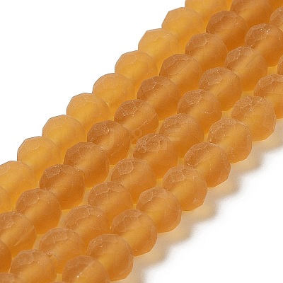 Transparent Glass Beads Strands X1-EGLA-A034-T6mm-MD04-1