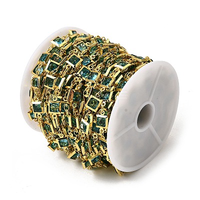 Brass Square Link Chains CHC-H114-02G-01-1