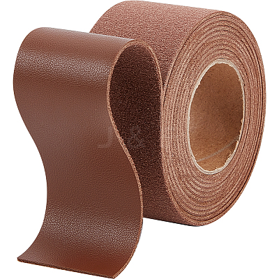 2M PVC Imitation Leather Ribbons SRIB-WH0011-125C-04-1
