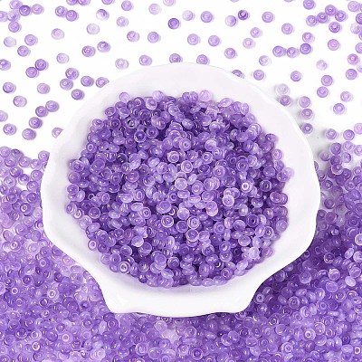 Baking Paint Glass Seed Beads GLAA-T023-43F-1