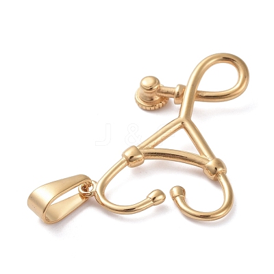 304 Stainless Steel Pendants STAS-I127-091G-1
