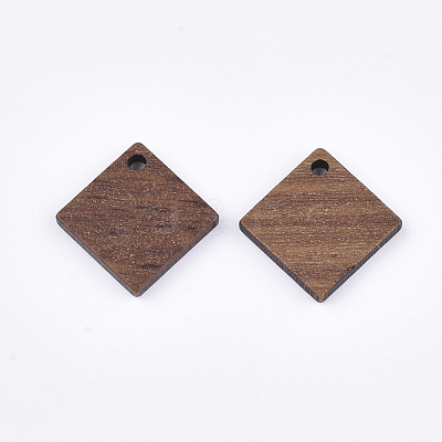Walnut Wood Pendants WOOD-S054-38-1