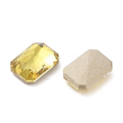 Glass Rhinestone Cabochons RGLA-P037-04B-D226-1