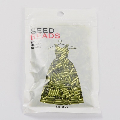 Glass Bugle Beads X-TSDB6mm24-1