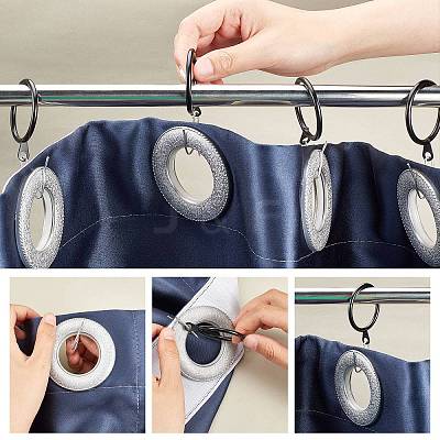4 Colors Iron Window Curtain Circle IFIN-GA0001-32-1