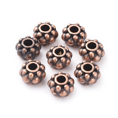 Tibetan Style Spacer Beads RLF0914Y-NF-1