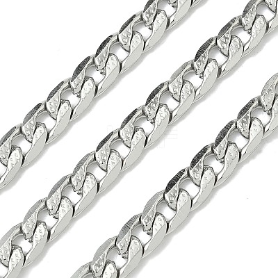 304 Stainless Steel Curb Chains Unwelded CHS-Z005-04P-1