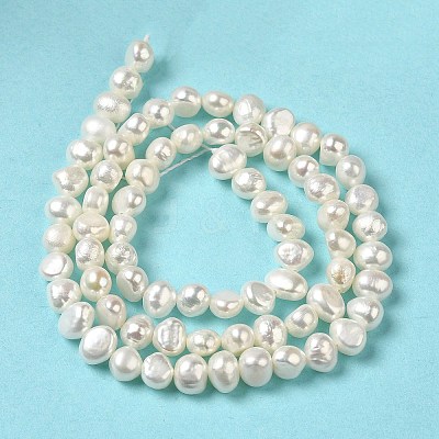Natural Cultured Freshwater Pearl Beads Strands PEAR-E017-03-1