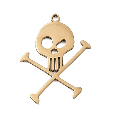 Halloween 201 Stainless Steel Pendants STAS-Z155-01E-G-1