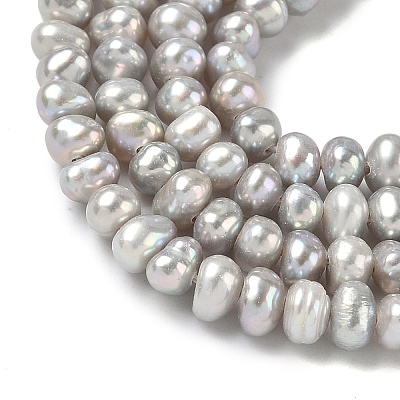 Natural Cultured Freshwater Pearl Beads Strands PEAR-C004-02A-1