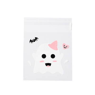 Halloween Theme Plastic Bakeware Bag ABAG-F007-03D-1