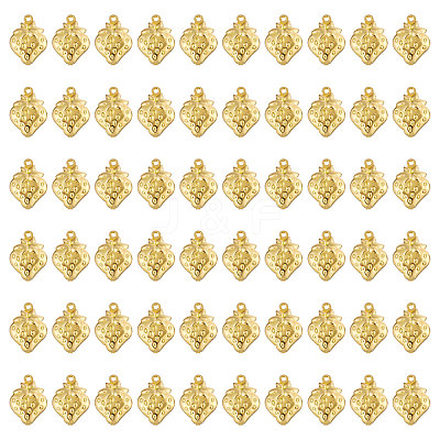 60PCS Brass Pendants KK-CA0002-86G-1