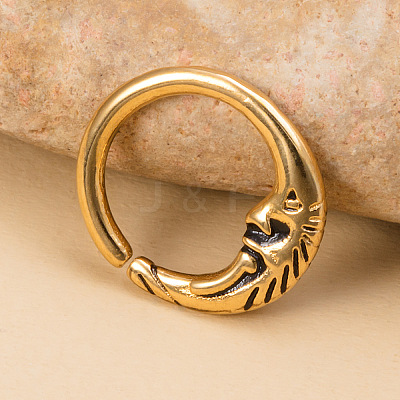 316L Surgical Stainless Steel Hoop Nose Rings WGE451E-04-1