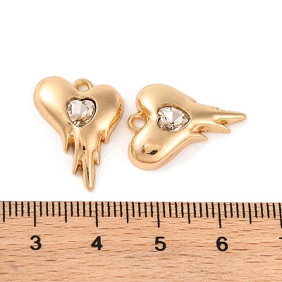 Alloy Crystal Rhinestone Pendants ALRI-M021-01-1