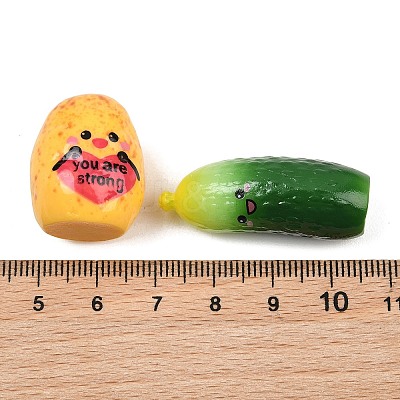 Resin Potato & Cucumber Display Decorations RE-CBA17C4-08-1