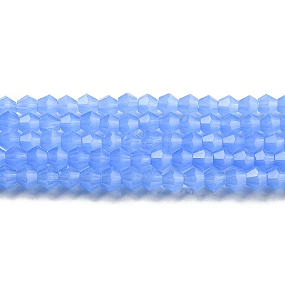 Imitation Jade Glass Beads Strands EGLA-A039-J4mm-D04-1