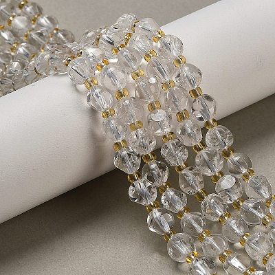 Natural Quartz Crystal Beads Strands G-K387-A16-01-1