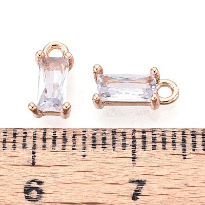 5Pcs Transparent Glass Charms GLAA-YW0004-40A-1