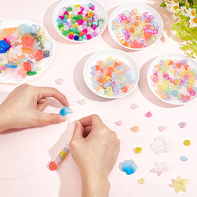 Acrylic Beads KY-GA0001-42-1
