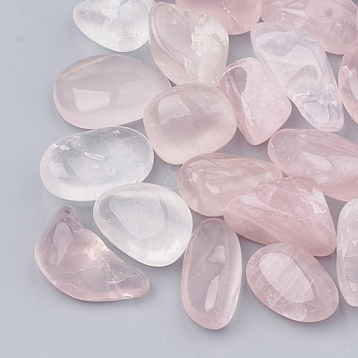 Natural Madagascar Rose Quartz Beads G-S245-107-1