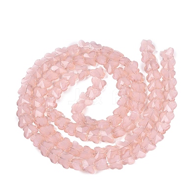 Imitation Jade Glass Beads Strands GLAA-Q118-01B-A01-1