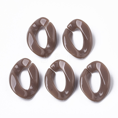 Opaque Acrylic Linking Rings OACR-T011-88E-1