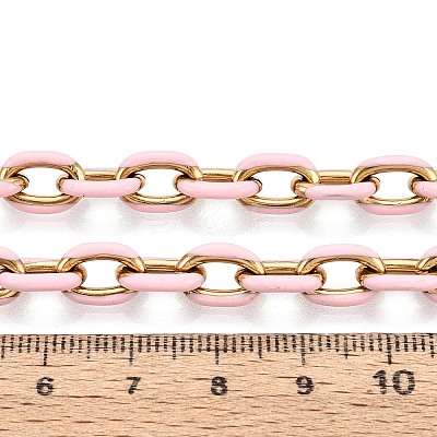 304 Stainless Steel Enamel Cable Chains CHS-ZX006-06C-1