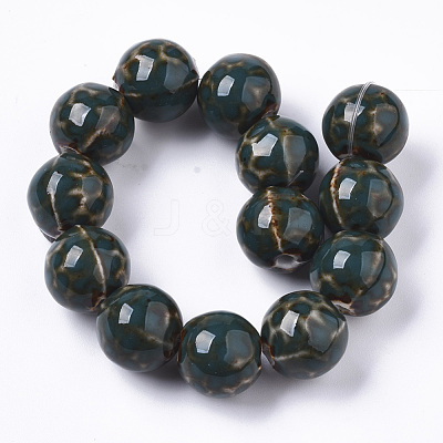 Handmade Porcelain Beads PORC-S498-22C-1