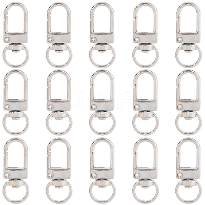 50Pcs Alloy Swivel Clasps FIND-SC0014-80-1