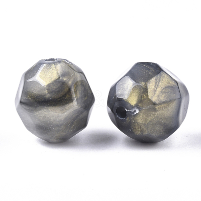 Acrylic Beads X-SACR-S302-08B-1