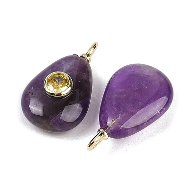 Natural Mixed Gemstone Pendants G-H322-01G-1