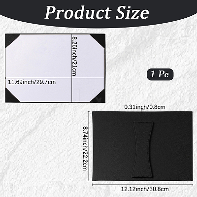 PU Leather Desk Display Racks ODIS-WH20003-13B-1