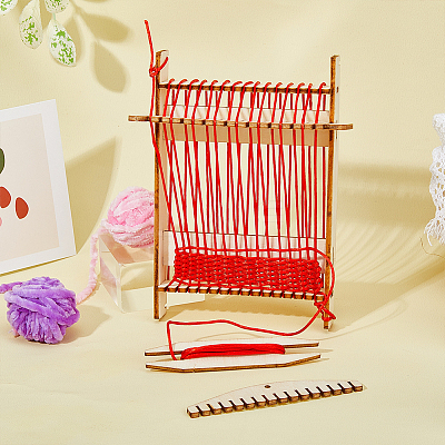 DIY Wooden Loom Kits DIY-WH0502-06-1
