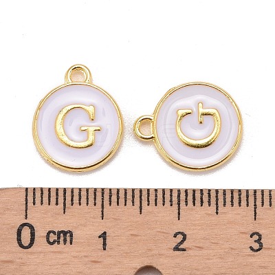 Golden Plated Alloy Charms ENAM-S118-01G-1